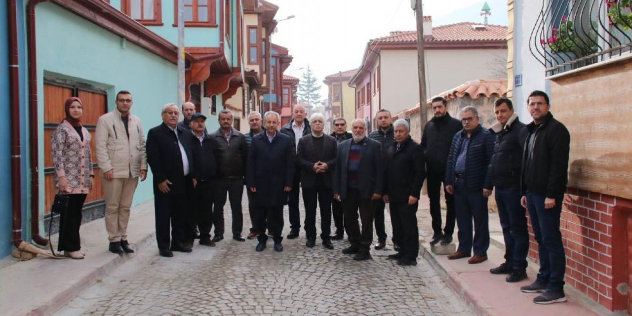 Konya Akşehir’de yatırımlar yerinde incelendi