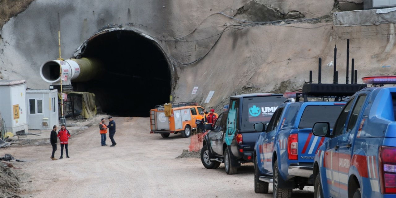 KOP Tüneli inşaatında göçük!