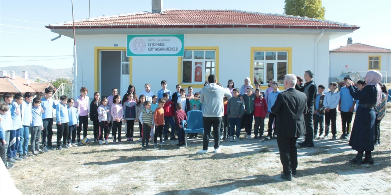 Konya’nın bu ilçesindeki ilkokul Köy Yaşam Merkezi’ne dönüştürüldü