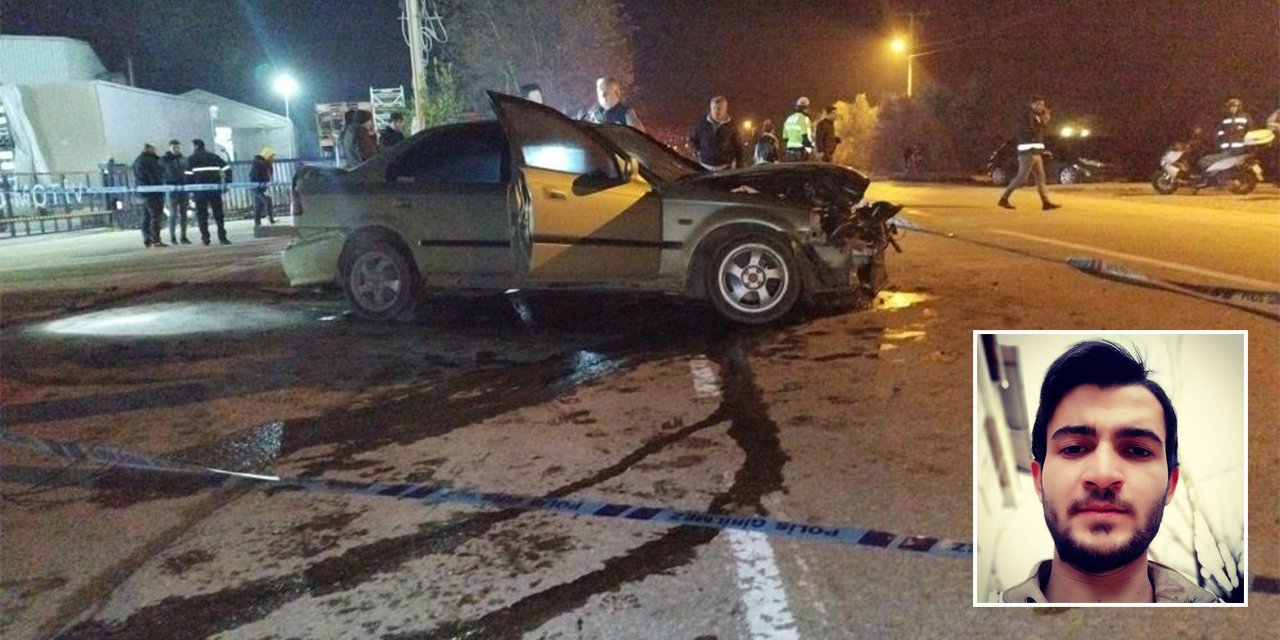 Feci kaza! Otomobil duvara çarpıp takla attı: 2 ölü