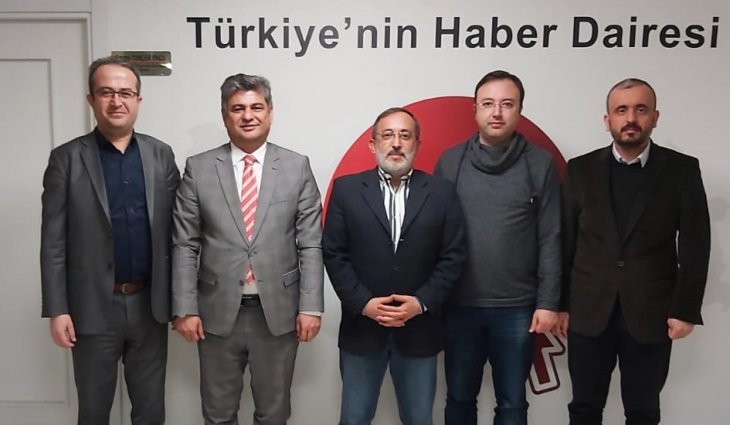 Konya SMMMO Başkanı Erdal’dan Haber Dairesi'ne ziyaret