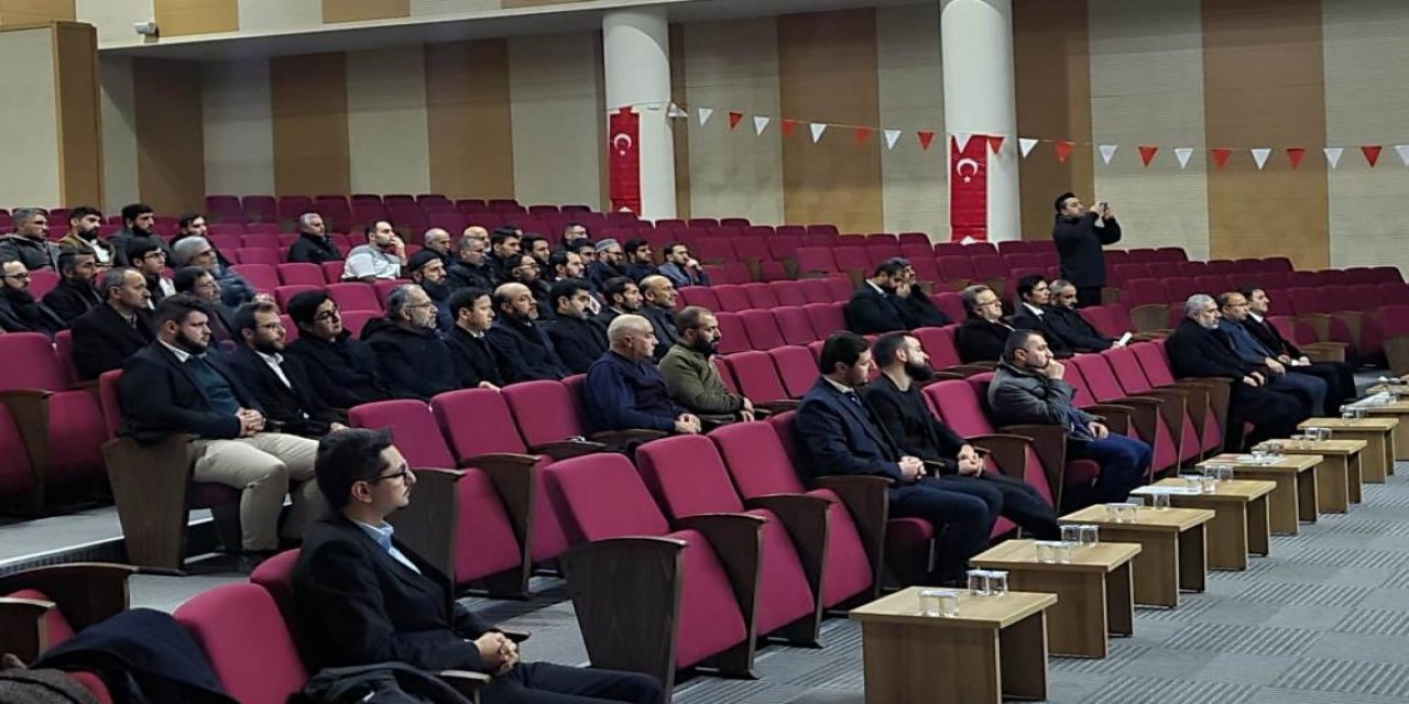 Konya’da din görevlilerine uyuşturucuyla mücadele semineri