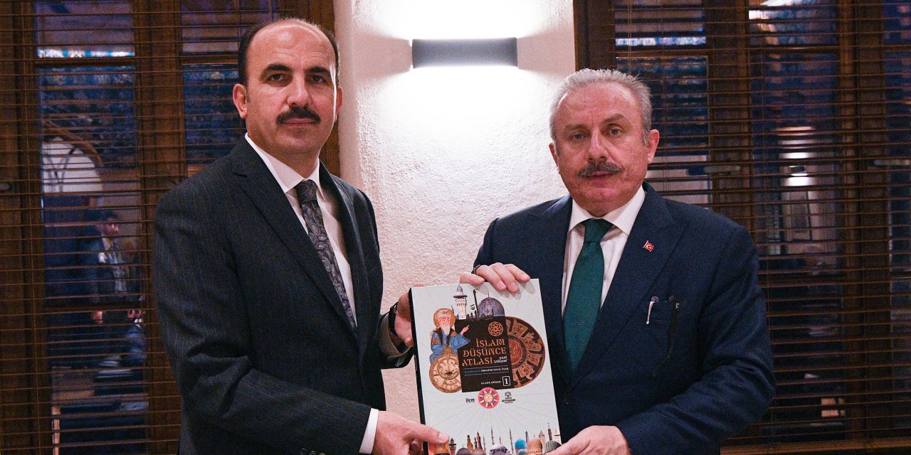 TBMM Başkanı Mustafa Şentop Başkan Altay ile görüştü