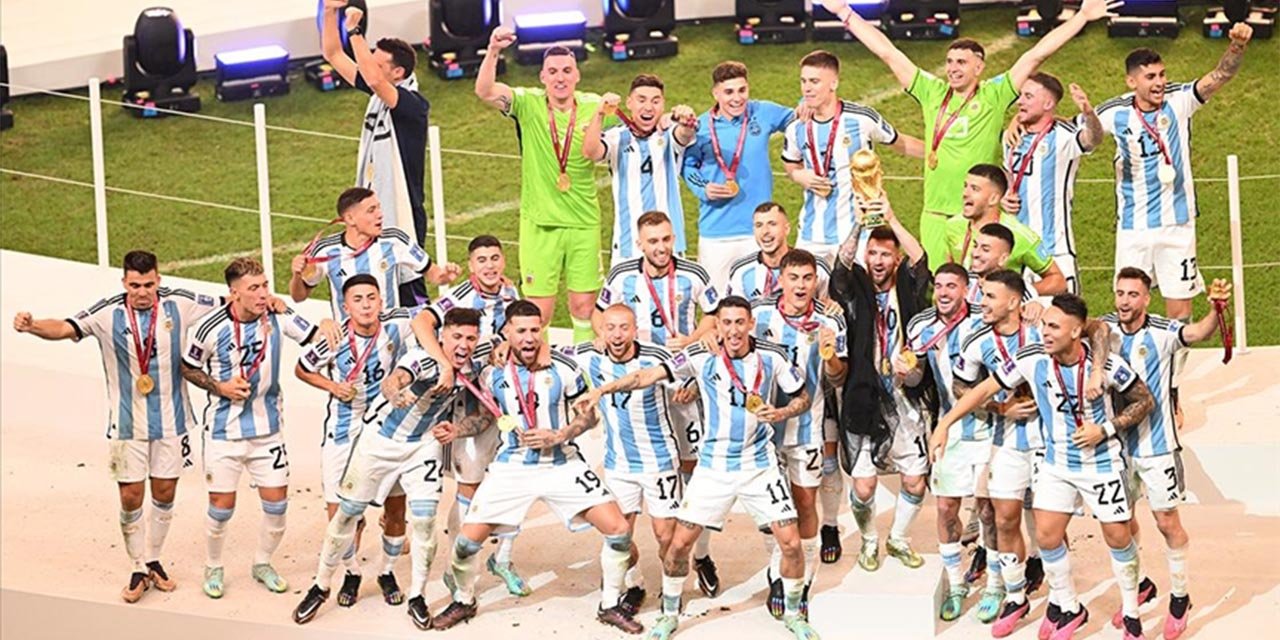 Son Dakika: Futbolda dünyanın en büyüğü Arjantin