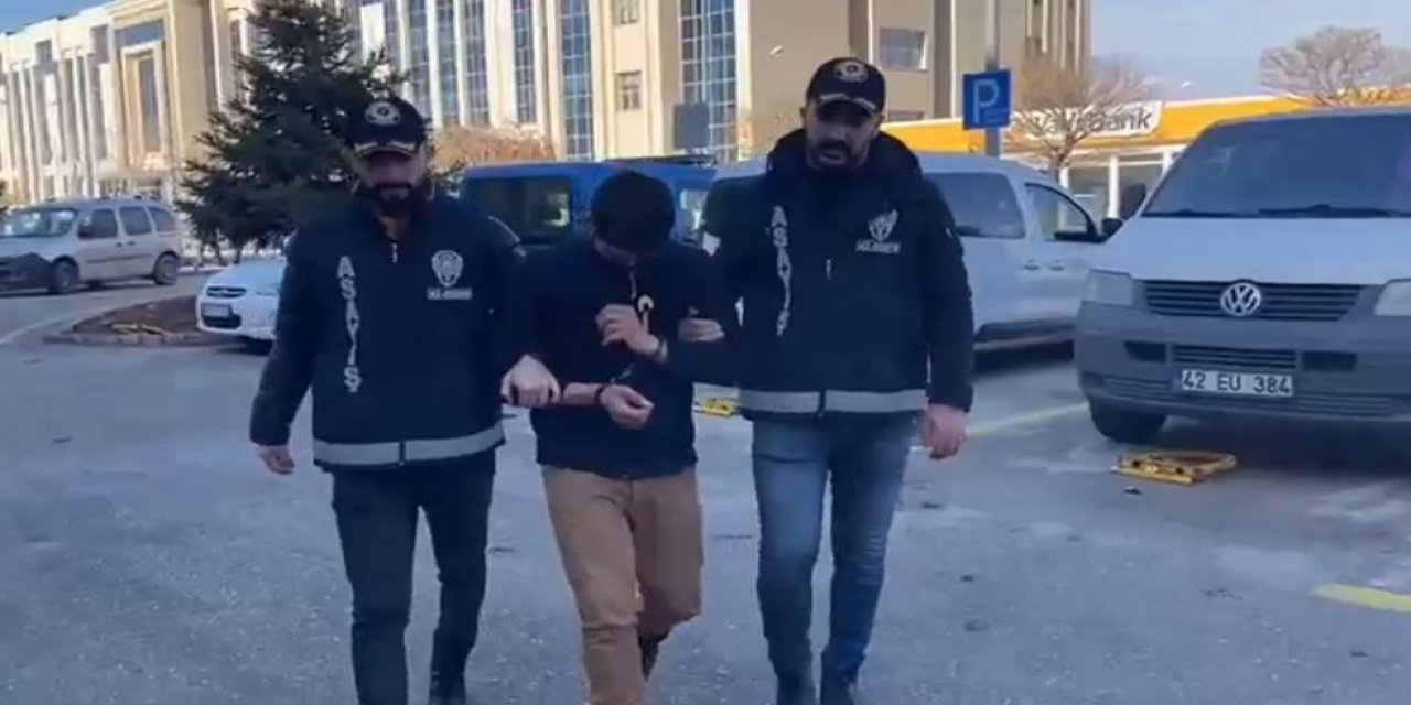 Konya’da 5 evden hırsızlık yaptığı öne sürülen şüpheli yakalandı