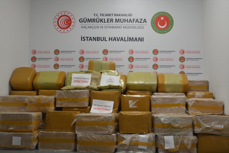 İstanbul Havalimanı'nda 1,74 tonla 'rekor' miktarda uyuşturucu ele geçirildi