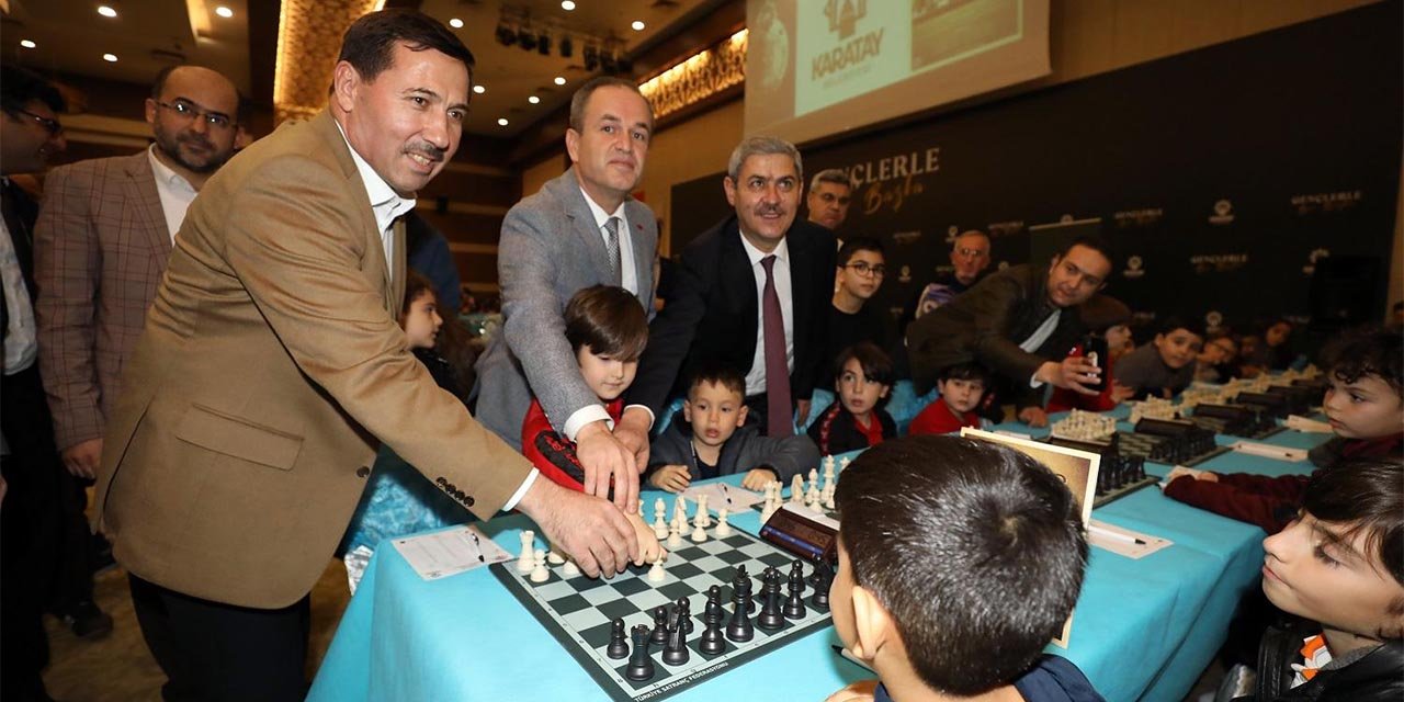 Karatay'da 2. Satranç Turnuvası tamamlandı