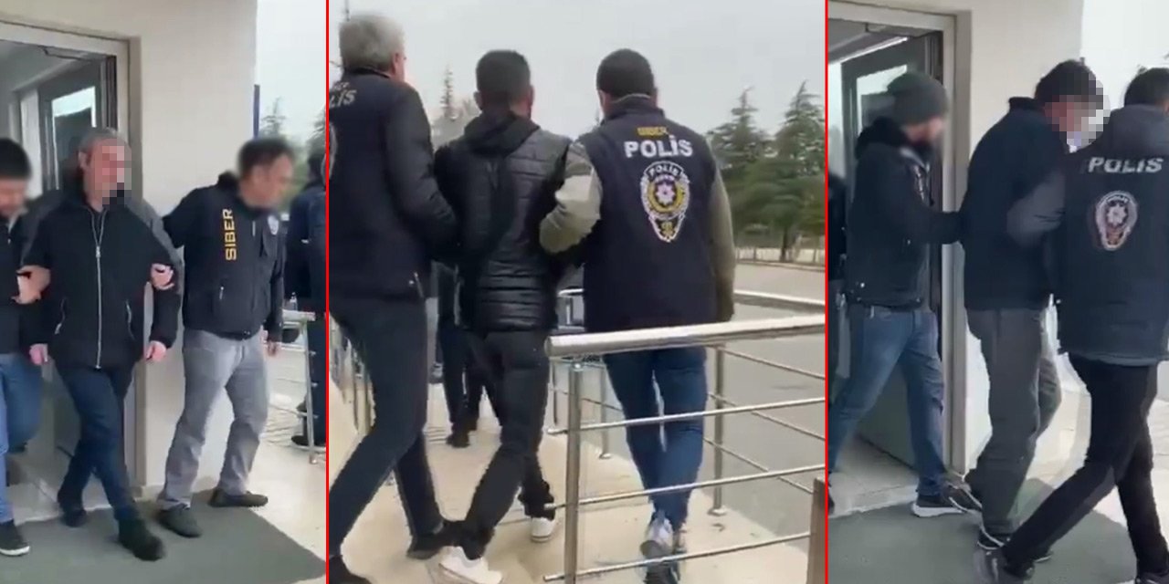 Konya’da kredi yalanıyla linke tıklatıp hesapları ele geçiren 3 kişi yakalandı