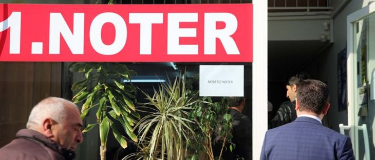 Noterlerde yeni dönem 1 Ocak'ta başlıyor
