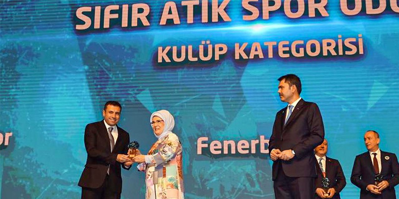 Konyaspor'a Sıfır Atık Spor Ödülü