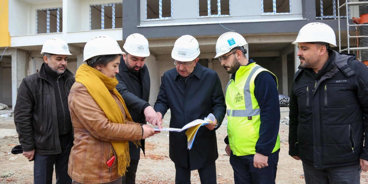 Başkan Kavuş, Meram’daki kooperatiflerde incelemelerde bulundu