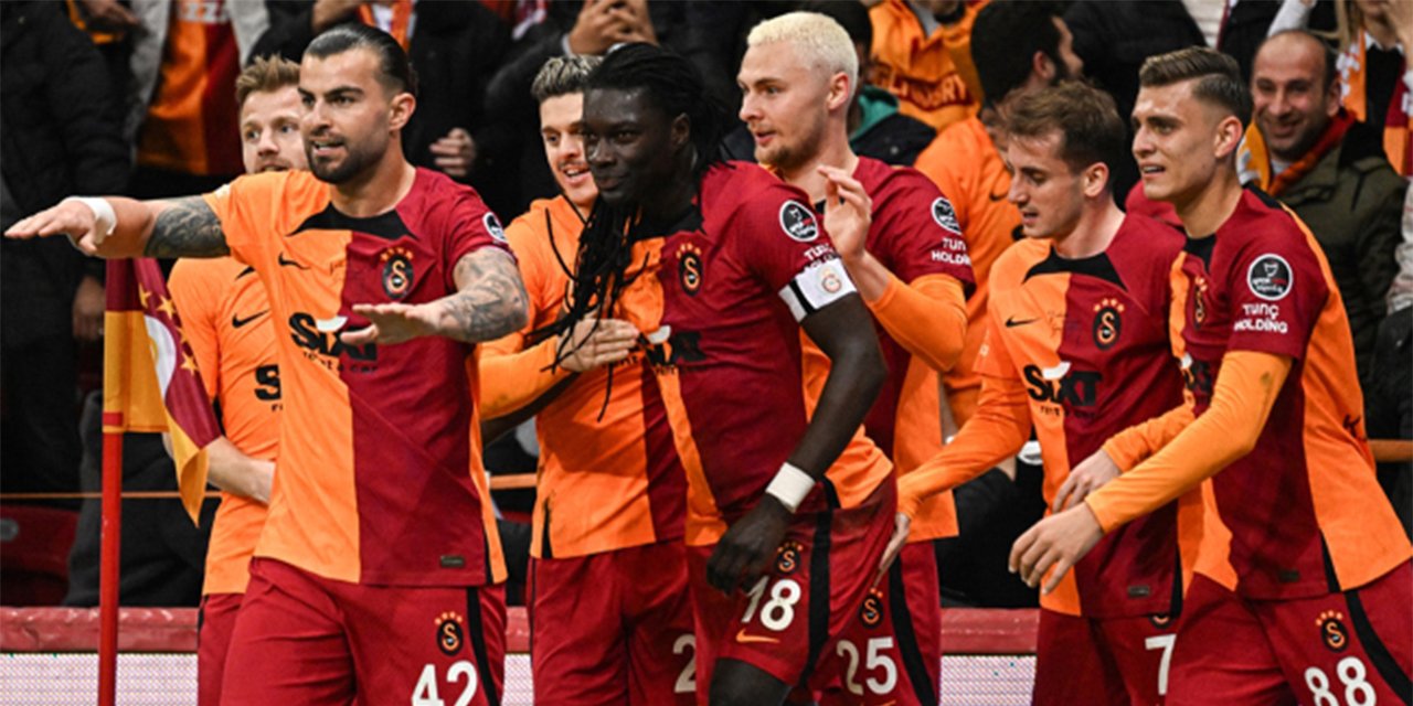 Galatasaray liderlik koltuğuna oturdu