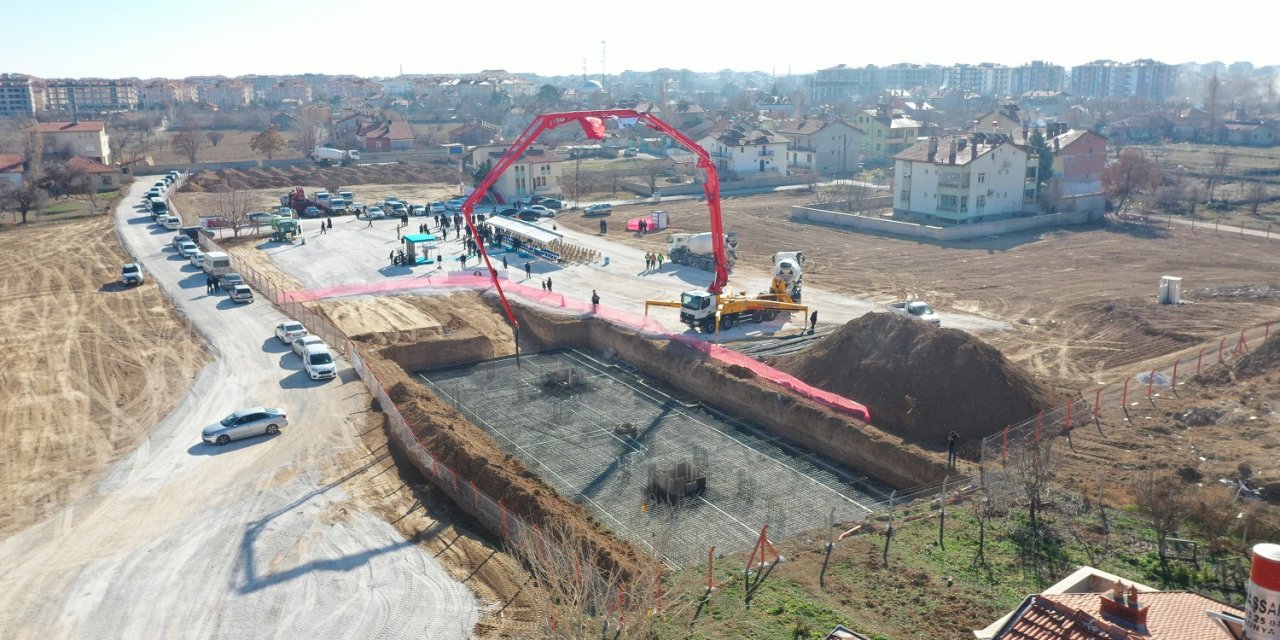 Karatay’daki 228 dairelik konut projesinde yeni adım