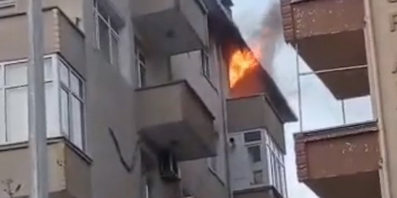 Yaşlı çifti ölüm ayırdı! Yatalak hasta alevlerin arasında can verdi