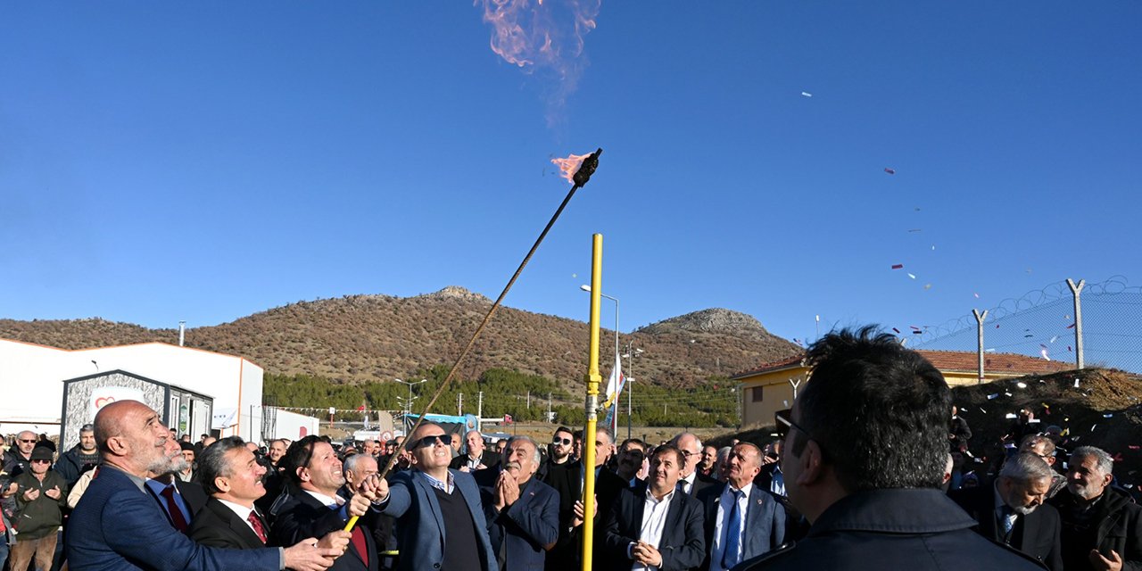 Konya’nın bir ilçesinde daha doğalgaz sevinci