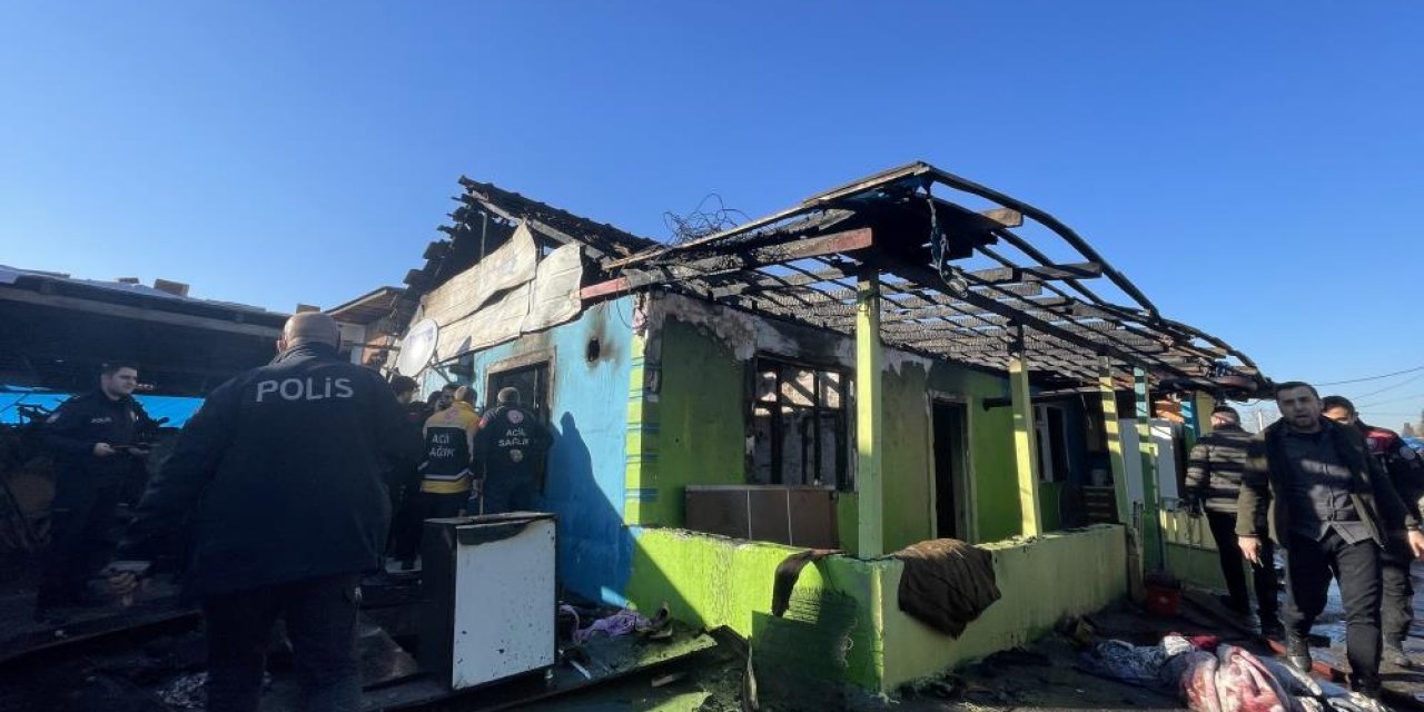 Müstakil evde yangın: 3 aylık bebek öldü