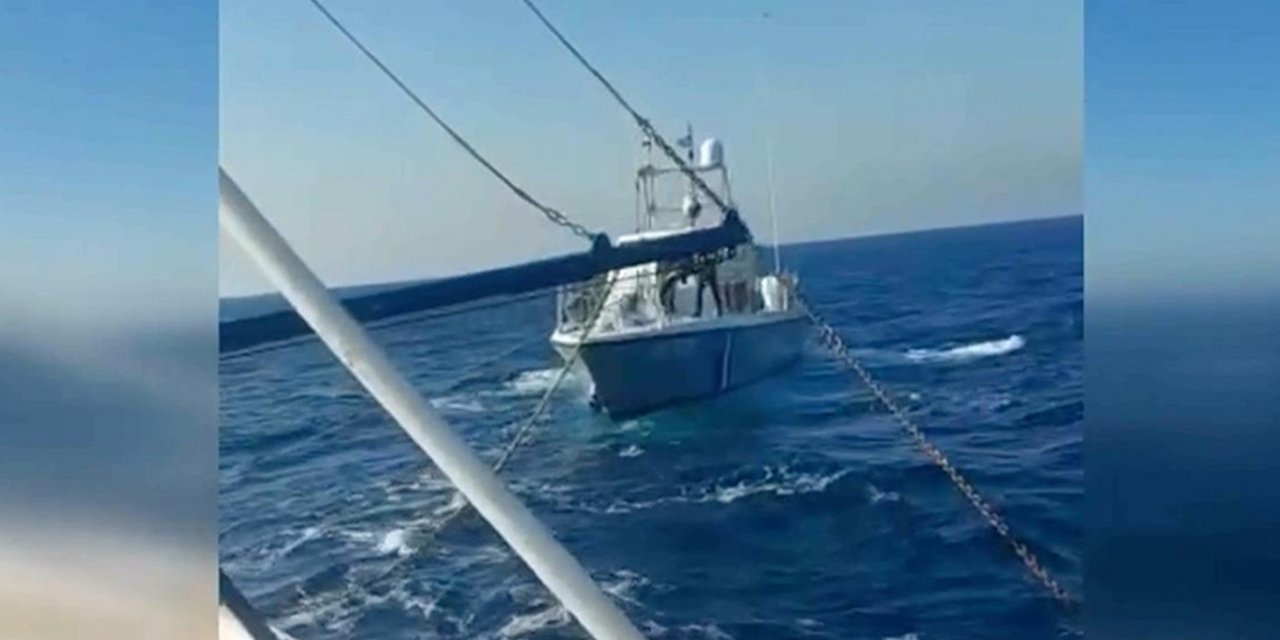 Yunanistan Türk balıkçı teknelerini taciz etti, Sahil Güvenlik karşılık verdi