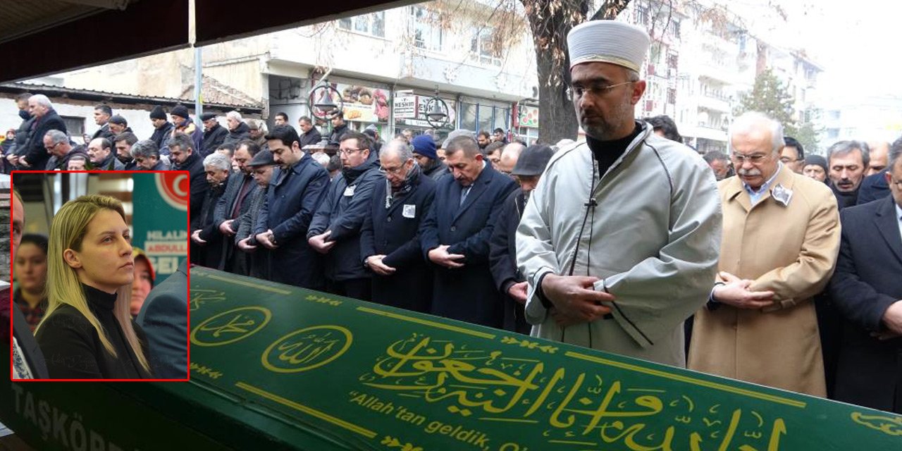 Evinde ölü bulunan MHP’nin eski kadın kolları başkanı toprağa verildi