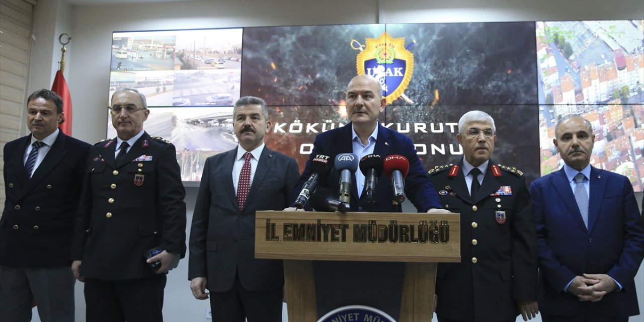 Bakan Soylu açıkladı: Kökünü Kurutma Operasyonu’nda 120 kişi gözaltına alındı