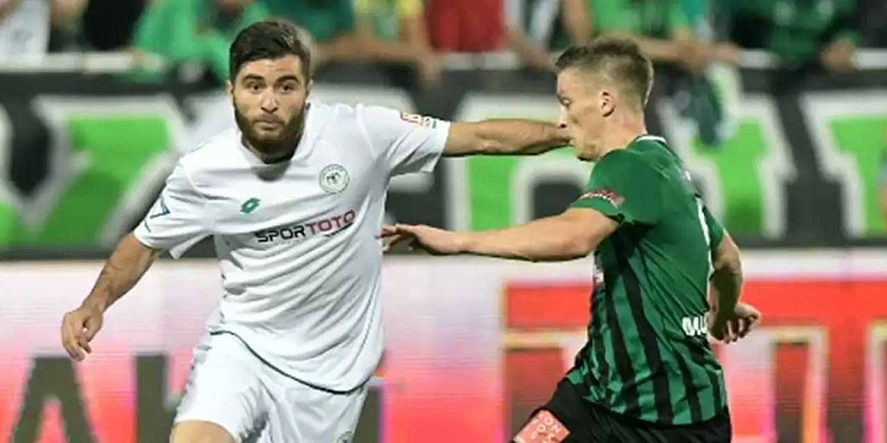 Konyaspor’un eski oyuncusu Panaitolikos formasını terletiyor