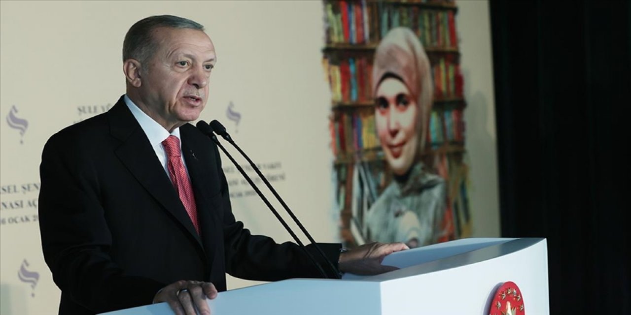 Cumhurbaşkanı Erdoğan, Şule Yüksel Şenler Vakfı hizmet binasının açılışını yaptı