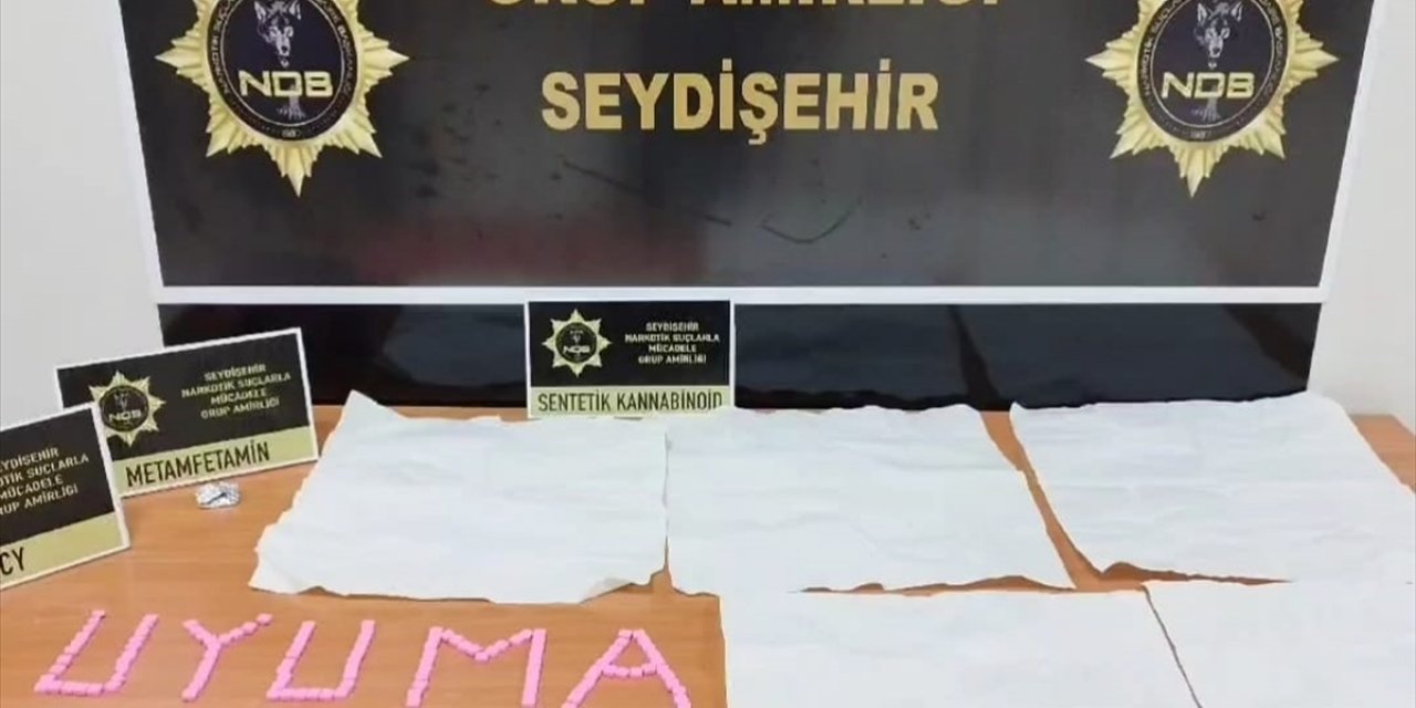 Konya’da otomobilden uyuşturucu çıktı: 2 gözaltı