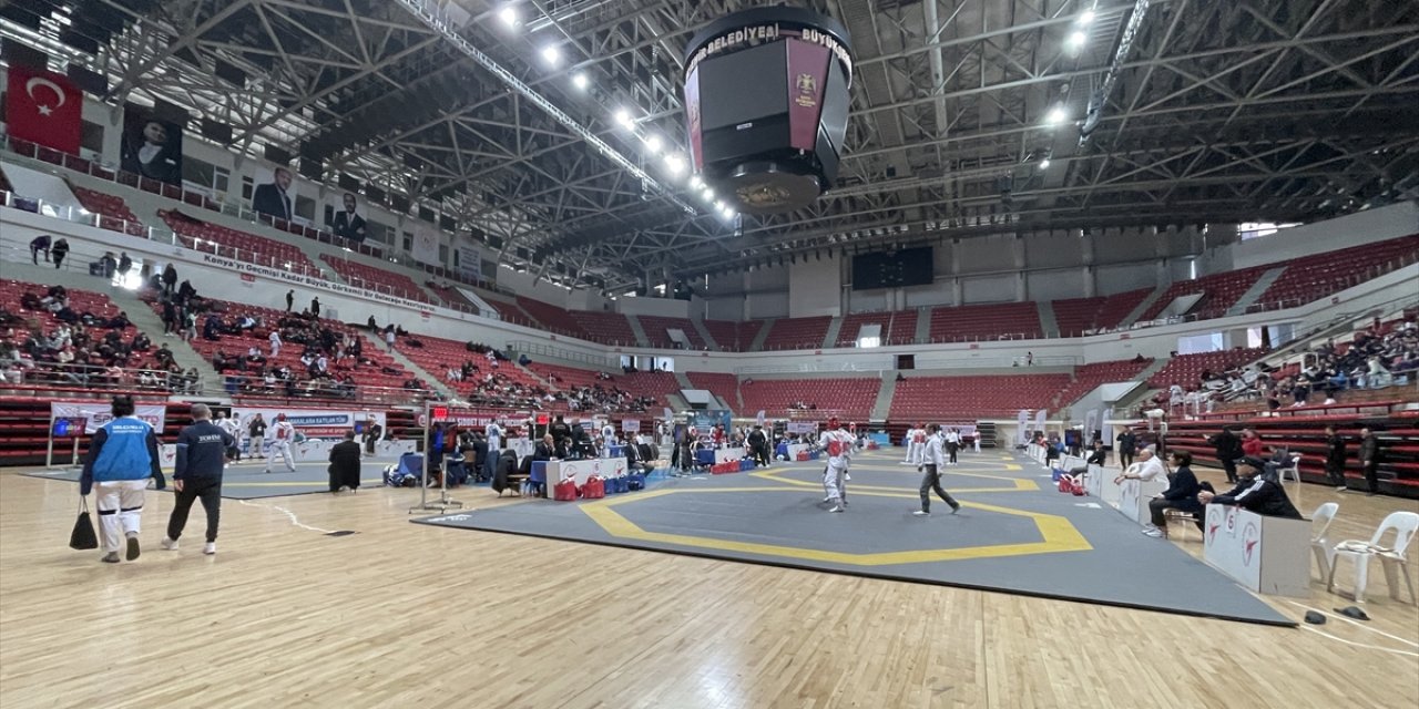Konya’da Büyükler Türkiye Tekvando Şampiyonası devam ediyor