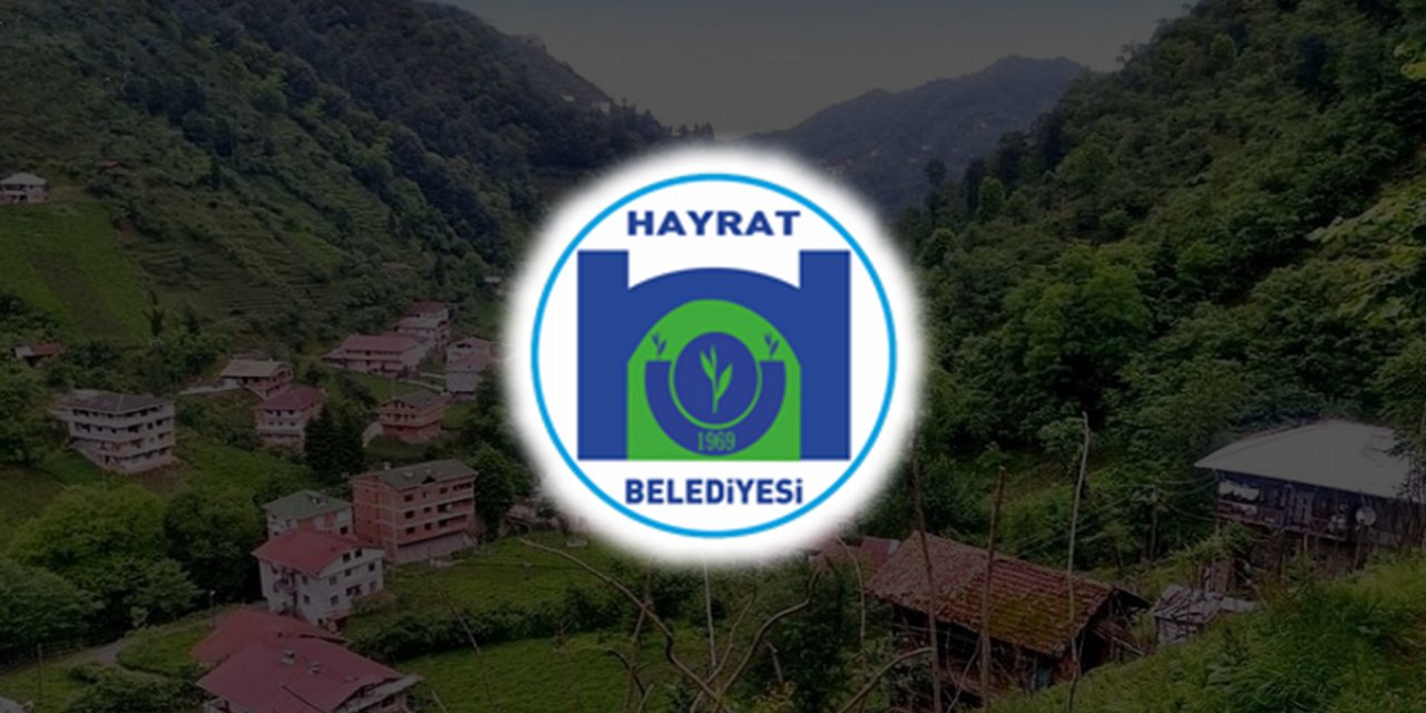 Trabzon Hayrat Belediyesi personel alımı 2023