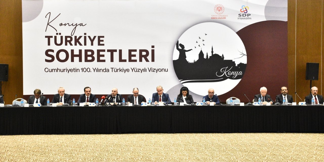 Konya'da Türkiye Sohbetleri toplantısı