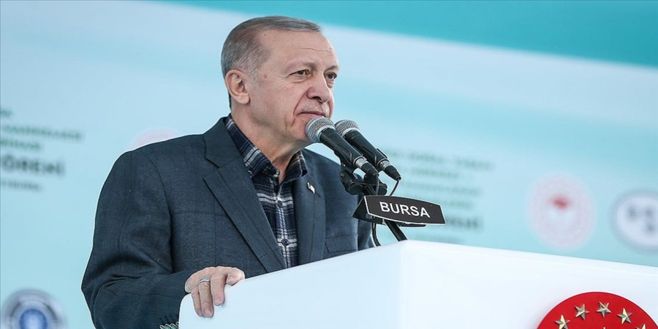 Cumhurbaşkanı Erdoğan'dan kuraklık açıklaması