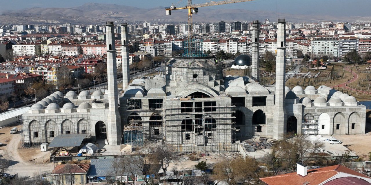 Konya’nın 14 bin kişilik yeni camisi: Millet Bahçesi Ulu Camii