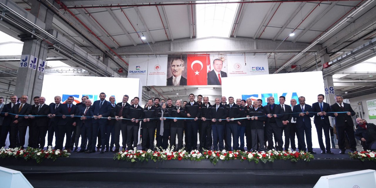 Emlak Konut’un Konya’daki asansör fabrikası törenle açıldı