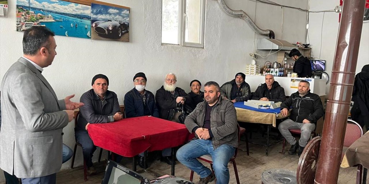 Konya Beyşehir'de çiftçi eğitim toplantısı