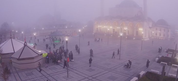 Konya yoğun sisin etkisi altında