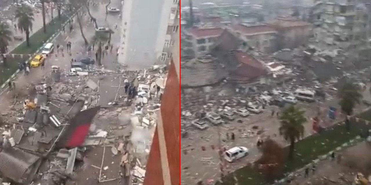 Kahramanmaraş’ta depremin yıkımı gün ağarınca ortaya çıktı