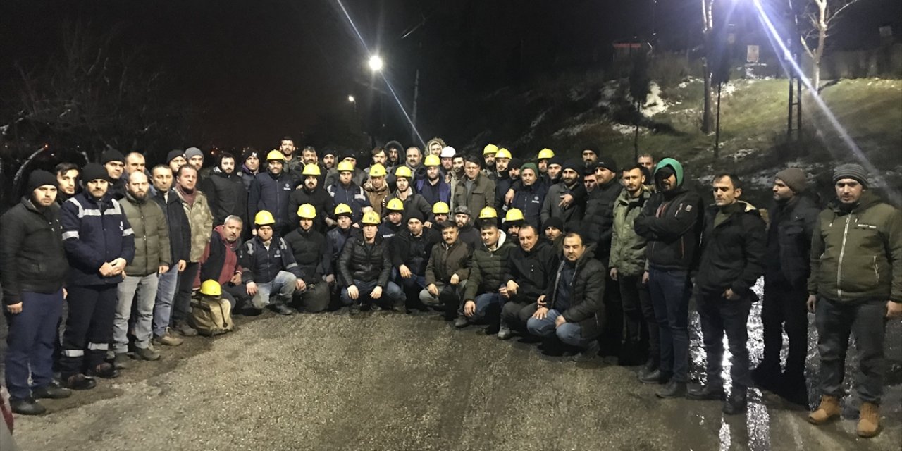 50 madenci Malatya'da arama kurtarma çalışmalarına katılacak