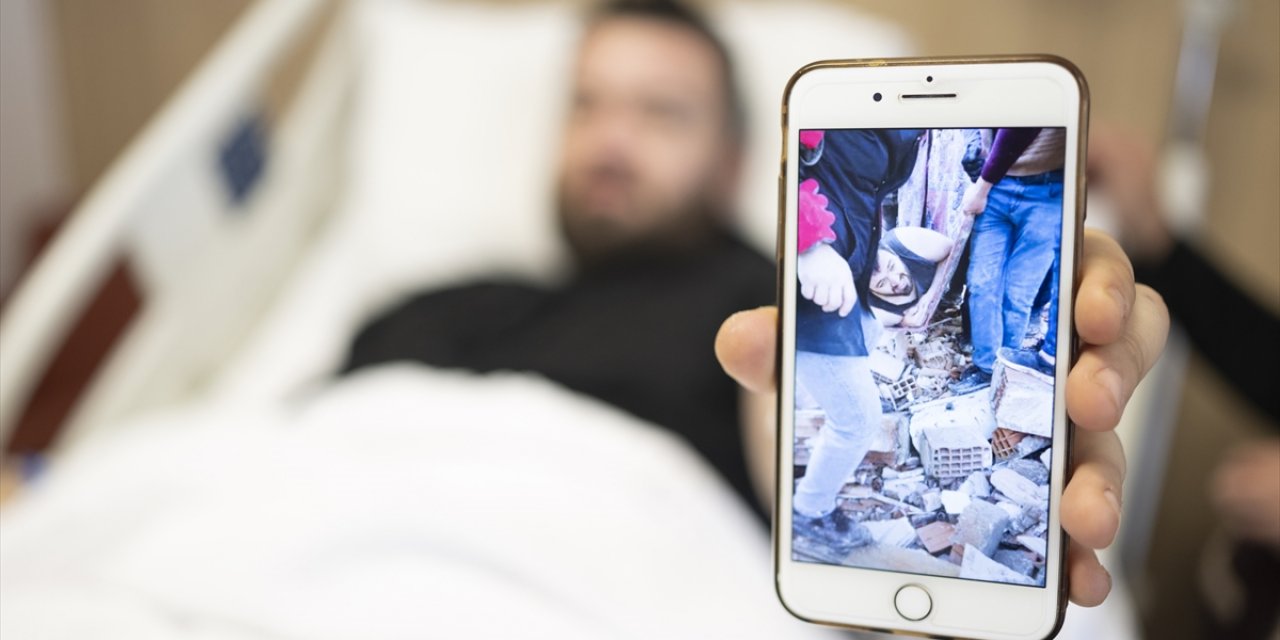 Enkaz altında kalan Yüksel Ergit, 12 zeytinle 32 saat yaşam mücadelesi verdi