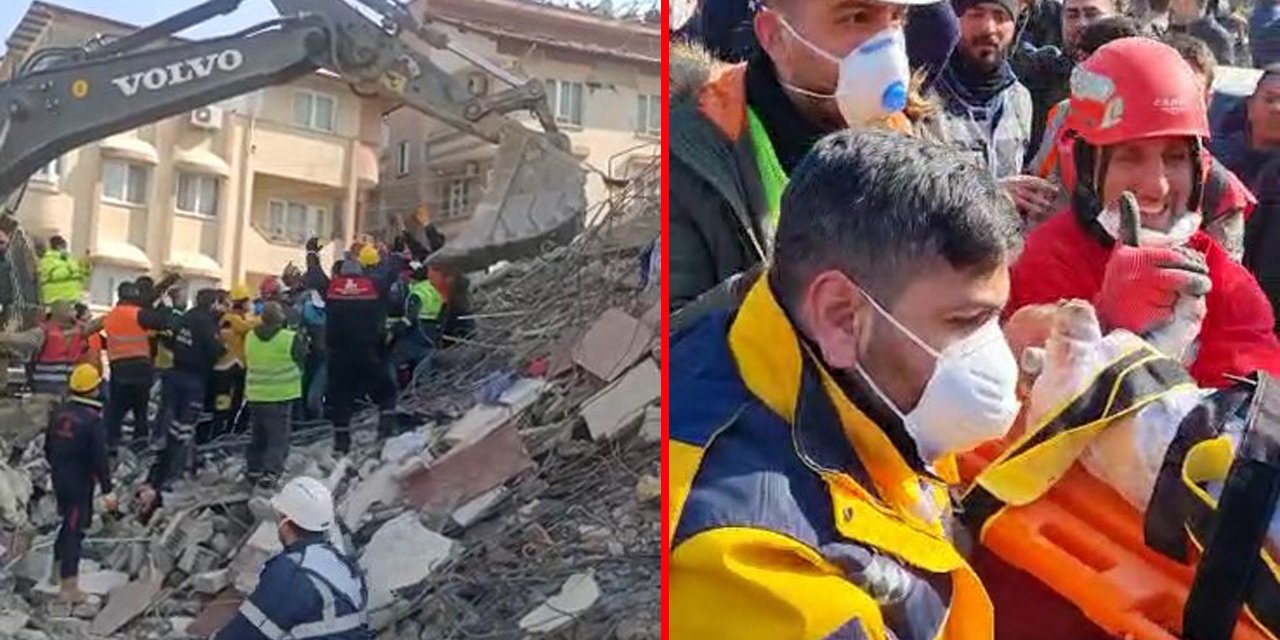 Hatay’da 2 aylık bebek 128 saat sonra kurtarıldı