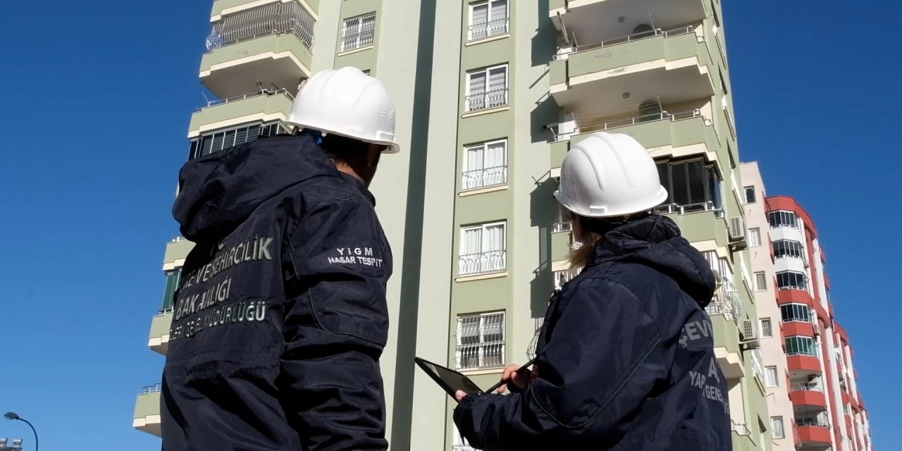 Bakanlıktan depremde hasar gören binalara ilişkin yeni açıklama