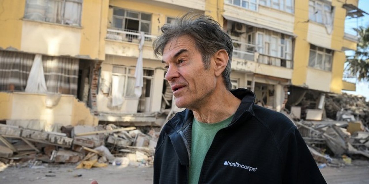 Konyalı dünyaca ünlü kalp cerrahı Dr. Mehmet Öz deprem bölgesinde konuştu