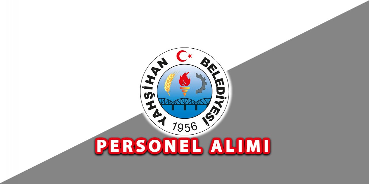 Kırıkkale Yahşiyan Belediyesi personel alımı 2023