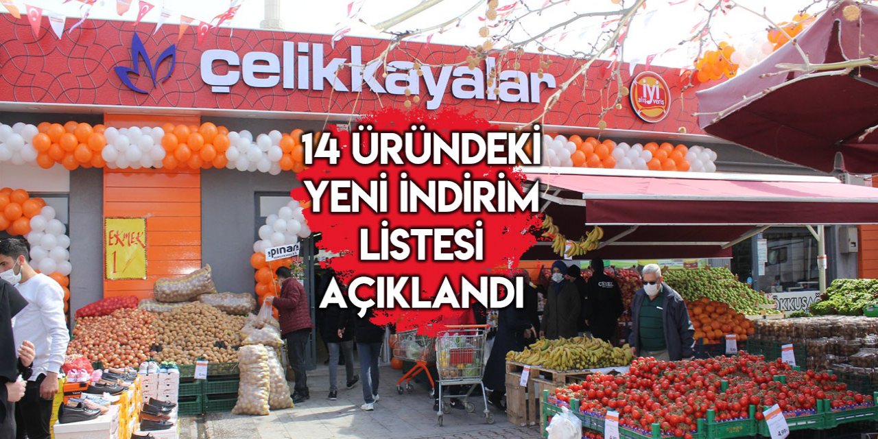 Konya’nın zincir marketi yeni indirimleri duyurdu