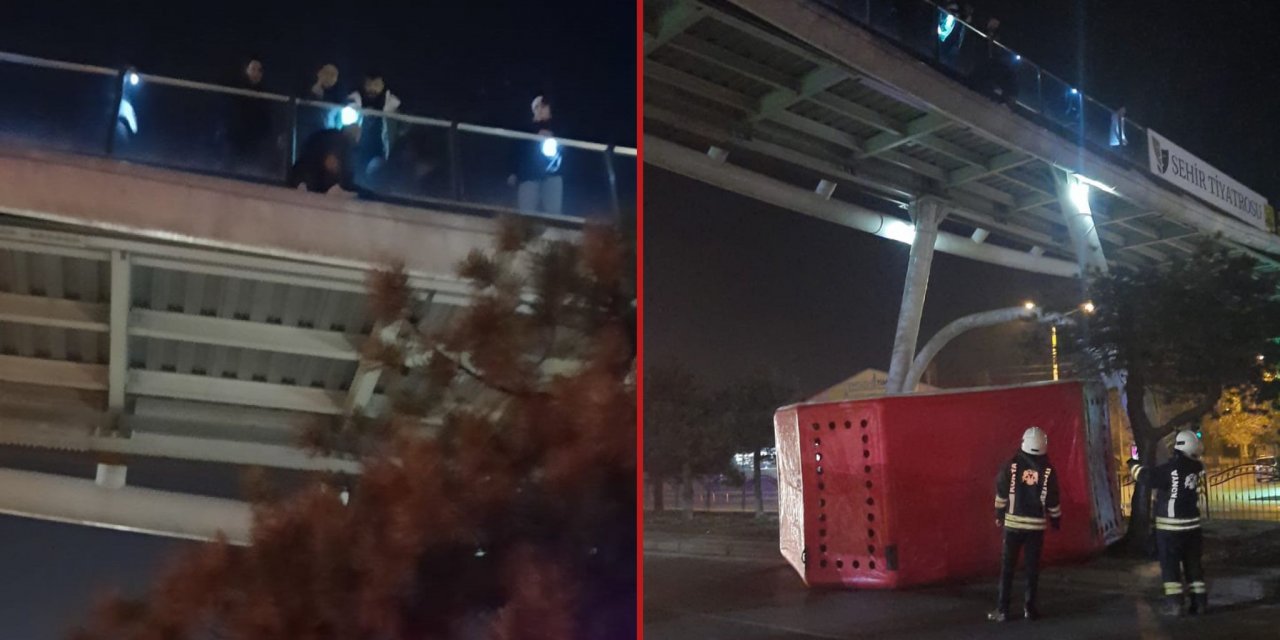 Son Dakika: Konya’da ekipleri alarma geçiren olay! İstanbul yolu kapandı