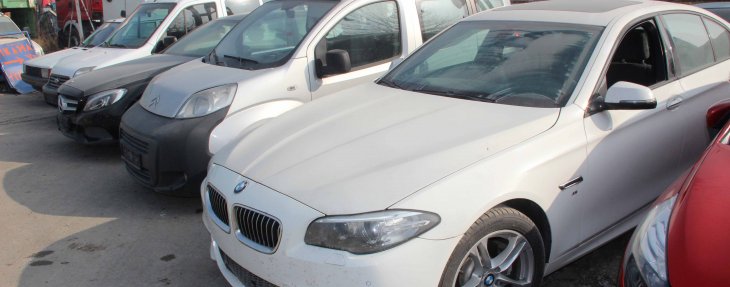 'Change' yapılmış 1 milyon lira değerinde 7 araç ele geçirildi