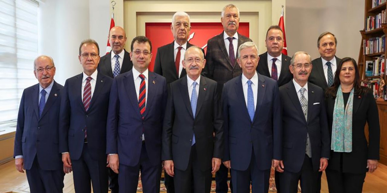 CHP'li büyükşehir belediye başkanları, Kemal Kılıçdaroğlu ile görüştü