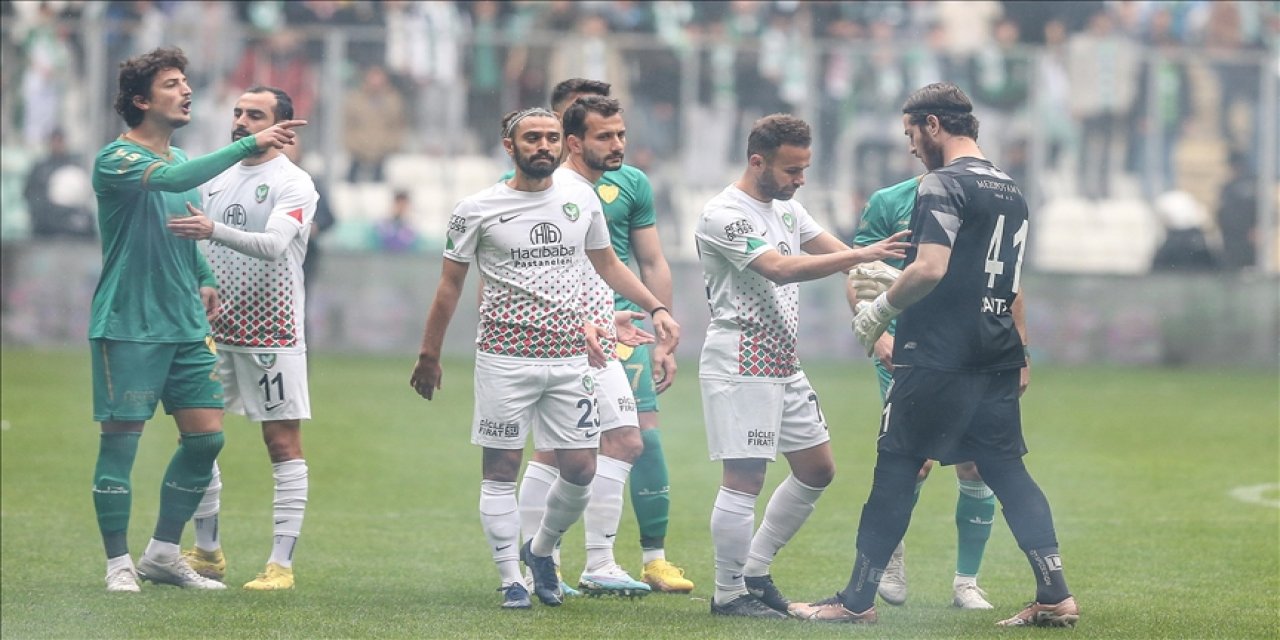 Bursaspor-Amedspor maçındaki olaylarla ilgili harekete geçildi