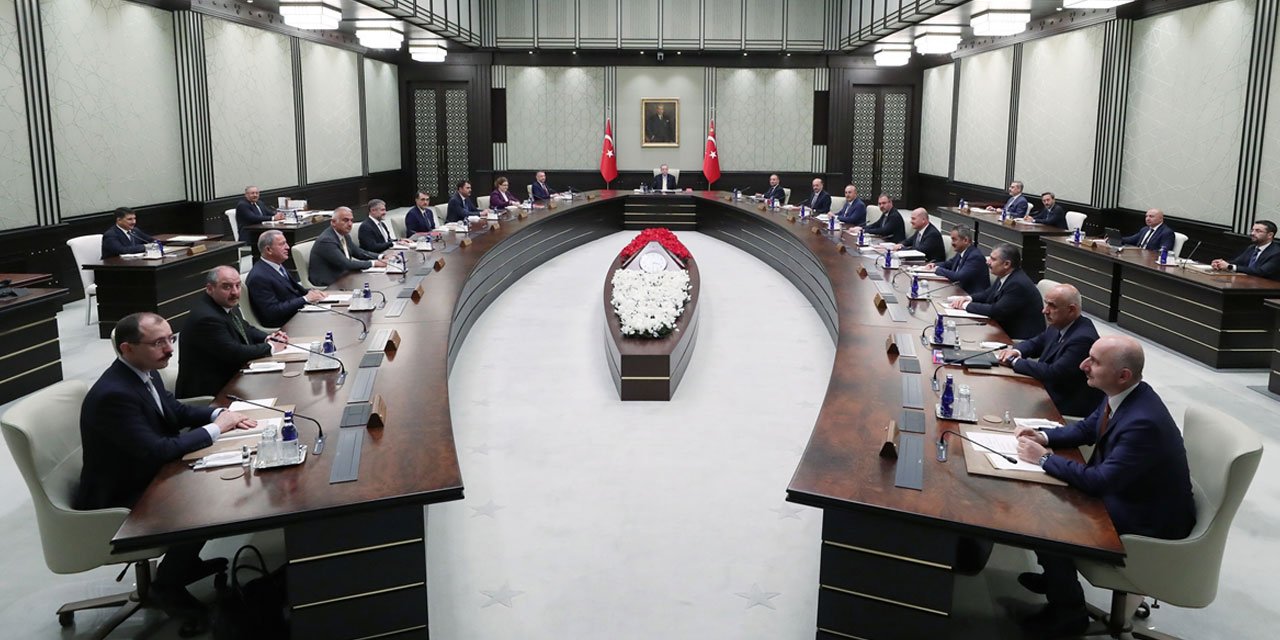 Kabine Cumhurbaşkanı Erdoğan başkanlığında toplanıyor