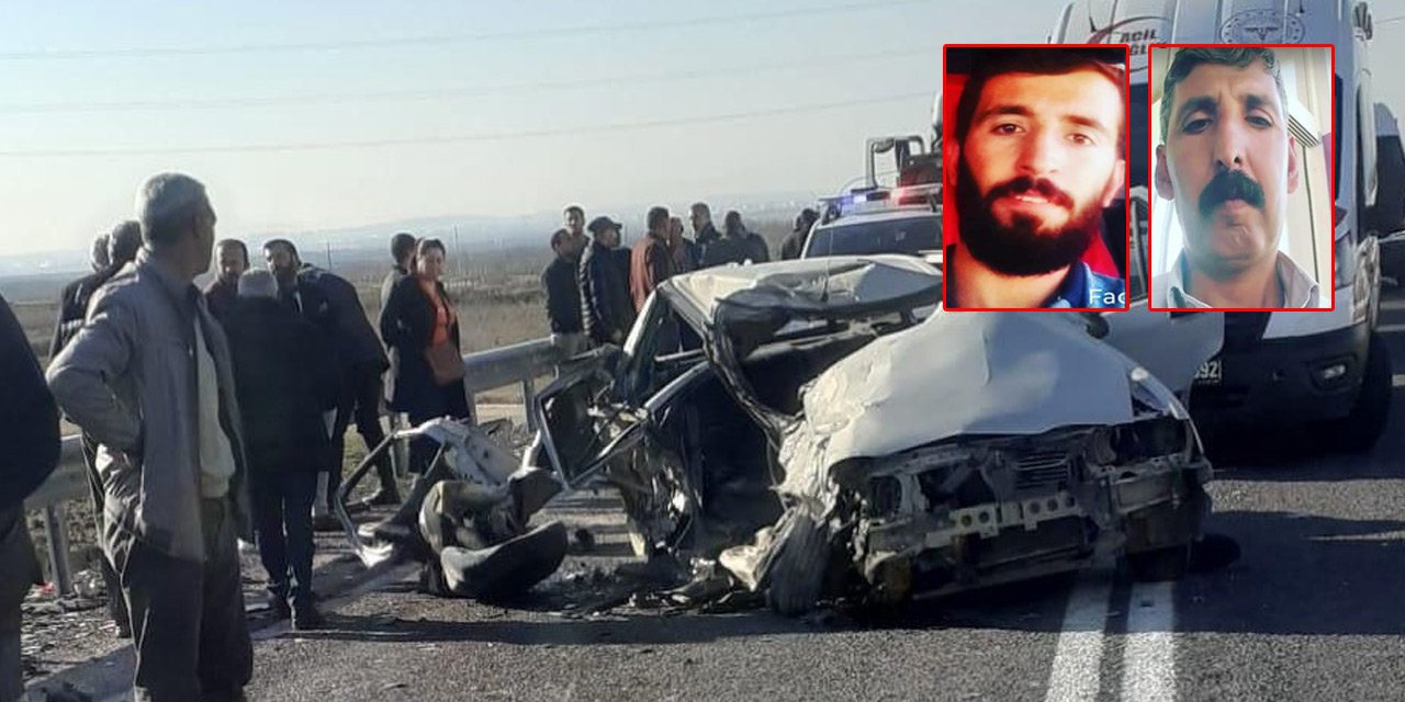 Kamyonet ile otomobil kafa kafaya çarpıştı: Baba ile oğlu öldü