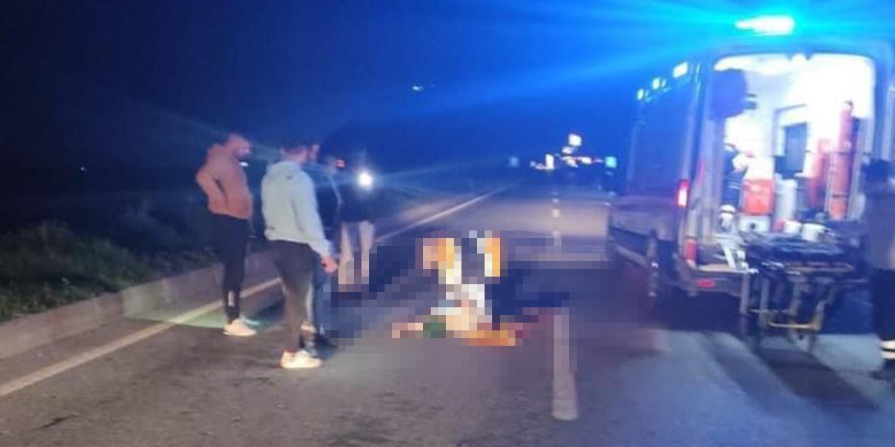 Bir anda yola fırladı! Kamyonun çarptığı genç kız öldü