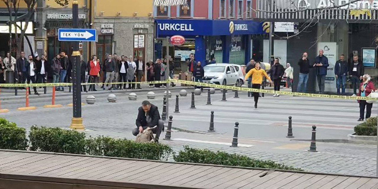Güvenlik şeridini aştı, canını hiçe sayarak şüpheli çantayı açtı